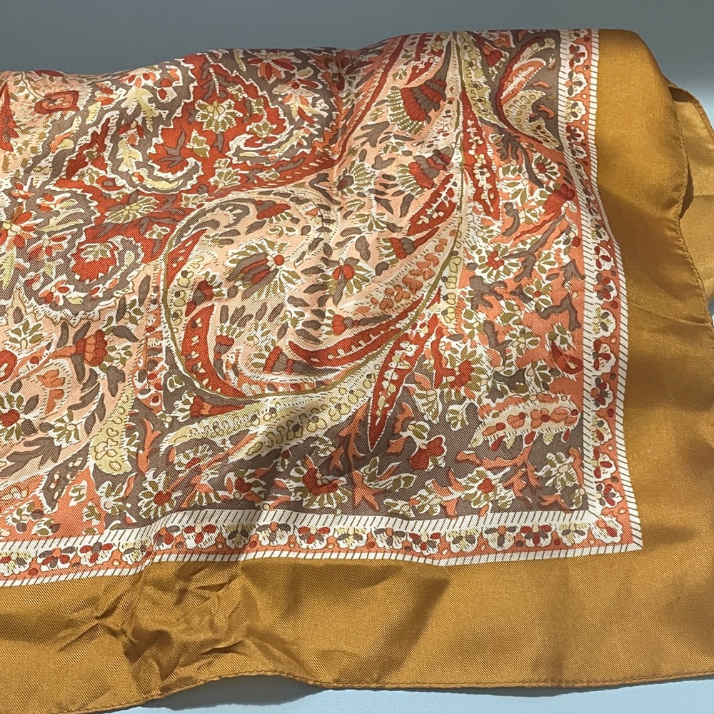 VINTAGE LIBERTY OF LONDON SILK SCARF